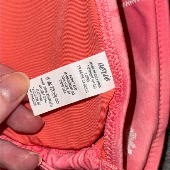 Aerie Pink Floral Bikini Top - Picture 2 of 2